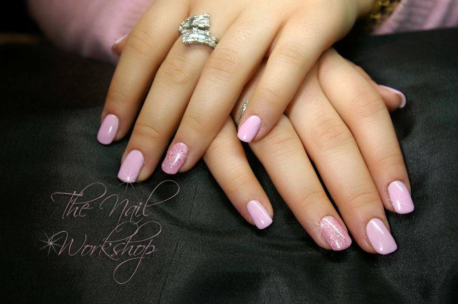 Gel Manicure Wedding nails